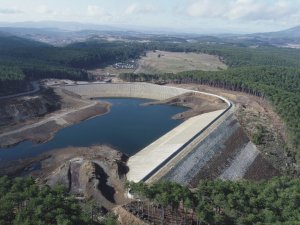 Bursa Keles Kocayayla Göleti sulaması çalışmaları devam ediyor