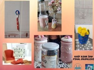 Ortaokul öğrencilerinden örnek proje