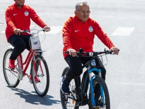 Kayserililerin bisiklet kullanma alışkanlığı 15 km’lik yol ile gelişecek