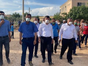 Milletvekili Tutdere, afet evlerini ziyaret etti