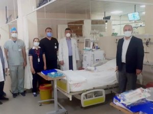 Eğitim ve Araştırma Hastanesi’ne 7 adet hemodiyaliz cihazı