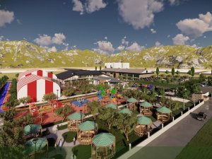 Dev spor kompleksi için temel atıldı