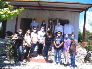 Evleri yangında kül olmuştu, yeni evlerine kavuşmaya az kaldı