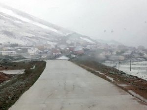 Gümüşhane’ye Haziran ayında kar yağdı