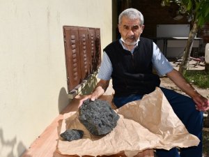 Kekik toplarken göktaşı bulduğunu iddia etti