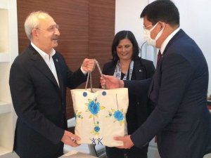 Başkan Özcan CHP lideri ile bir araya geldi