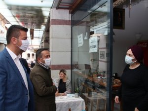 Ürgüp Belediye Başkanı Aktürk, esnaf ziyaretlerinde bulundu