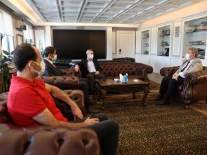 Kardeş Yeşilyurt Belediye Başkanı Melikgazi’de