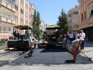 Haliliye’de asfalt çalışması sürüyor