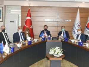 AB Büyükelçisinden KSO’ya ziyaret