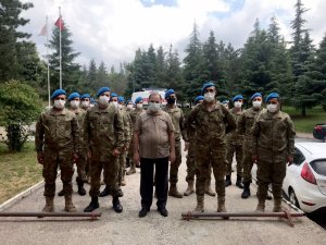 Komandolara Covid-19 aşısı uygulandı