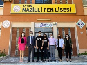 Nazilli Fen Lisesi öğrencileri Türkiye birincisi oldu
