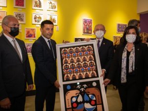 Ada Modern Sanat Galerisi’ni CHP Genel Başkanı Kılıçdaroğlu açtı