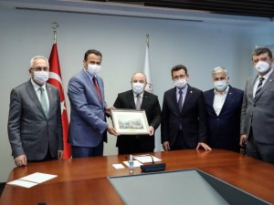 KUTSO ve Batı Antalya heyeti Bakan Varank’la bir araya geldi