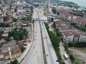 Tramvay yaya köprüsü için çalışmalar başlandı