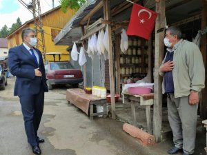 Zorkun Yaylası’nda korona virüs denetimi