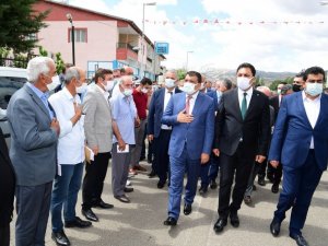 Selahattin Gürkan, muhtarlarla bir araya geldi
