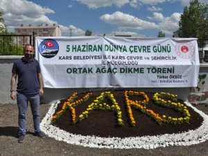 Kars’ta fidanlar toprakla buluştu