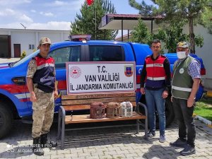 Kafes avcıları jandarmaya takıldı