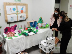 Çevre projesine Balçovalı miniklerden destek