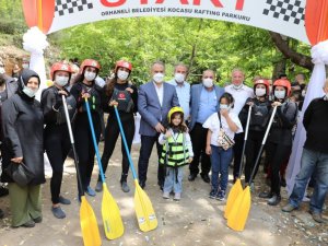 Marmara’nın rafting parkuru Orhaneli’de açıldı