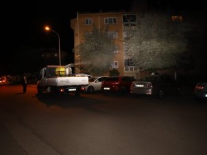 Erzincan’da haşere ve sineklere karşı sokaklar ilaçlandı