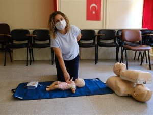 Alanya Belediyesi personeline ilk yardım eğitimi