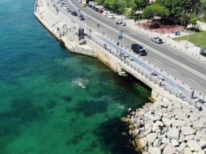 Kısıtlama dinlemediler denize girdiler