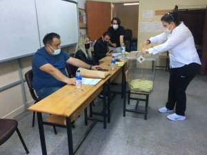 Bartın’da 1 mahalle ve 4 köyde seçim heyecanı yaşandı