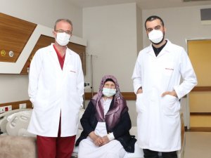 İleri evre kanser hastası yaşlı kadın, Gaziantep’te şifa buldu