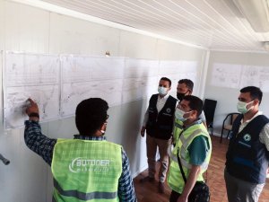 Düğerek ve Merkez mahallelere su takviyesi