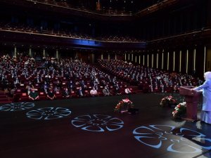 Emine Erdoğan: “Teknolojik ilerlemeyle eş zamanlı olarak manevi ilerleme sağlayamıyoruz”