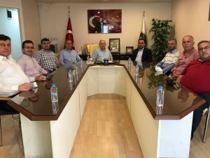 AK Parti’li Baybatur, Birlik Başkanı Çınar ile destekleri konuştu