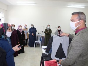 Kaymakam Çiçek: ’’Dikiş nakış kursları aile ekonomisine faydalı kurslar’’