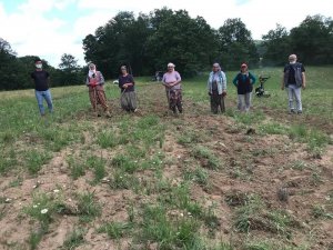 Kırklareli’nde lavanta bahçeleri incelendi