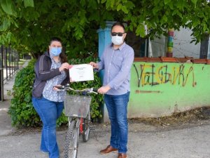 Belediyenin başlattığı bisiklet kampanyası yoğun ilgi gördü