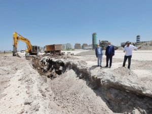 DİSKİ, Mezopotamya Caddesi’nde altyapı çalışmalarına başladı