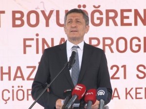Bakan Selçuk: “Eğitimin hayat boyu, her mekan ve her zaman da yürütülmesi lazım”