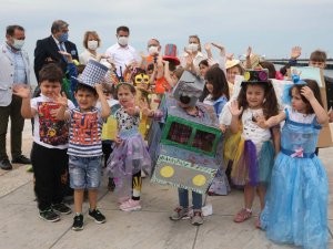 Miniklerin ‘Sıfır Atık’ defilesi büyük alkış aldı