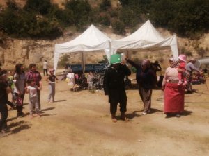 Yüzyıllardır devam eden yağmur duası geleneği Çal’da devam etti