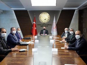 Kilis heyeti bakanlarla görüştü