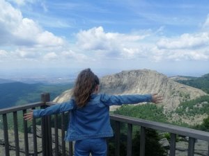 İki şehri bir birine bağlayan manzara göreni hayran bırakıyor