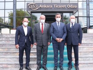 Mamak Belediye Başkanı Köse’den ATO Başkanı Baran’a ziyaret