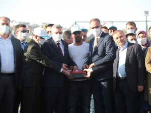 Kapalı Semt Pazarı ve Zabıta Karakolunun temeli atıldı