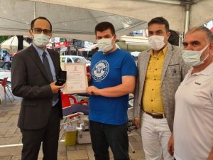 Gazeteciler ve Kent Konseyi’nden anlamlı bağış