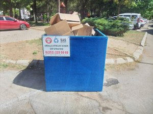 Eskiyen sepetler değiştiriliyor