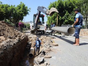 Bodrum Konacık’ta 2 Km İçme Suyu Hattı Yenilendi