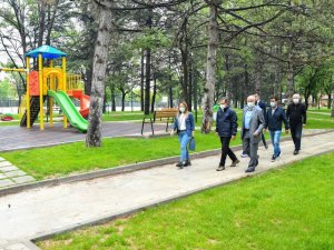 Başkan Ataç parkları yerinde inceledi