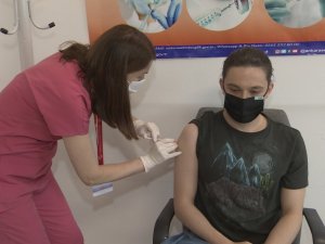 Öğretim üyelerinin ve üniversite personellerinin aşılanmasına başlandı