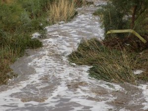 Sağanak yağış Karpuzlu’da etkili oldu